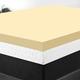 Orthopaedic Memory Foam Mattress Topper - Standard UK Sizes 1" 2" 3" 4", Various Thicknesses/Depths Available, Soft & Comfortable, Memory Foam Durable (3" King, 200 x 152 x 7.50cm)