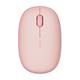 Rapoo M660 Silent kabellose Maus wireless Mouse 1300 DPI Sensor 9 Monate Batterielaufzeit leise Tasten ergonomisch für Rechtshänder und Linkshänder PC & Mac - pink