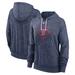 Women's Nike Navy Boston Red Sox Diamond Icon Gym Vintage Lightweight Hooded Top