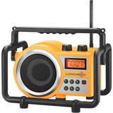 Sangean LB-100 Lunchbox Portable Ultra-Rugged AM/FM Radio (Yellow) LB-100