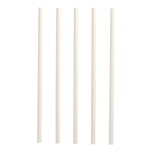 PAPSTAR 6750 Shake-Halme, Papier "pure" Ø 8 mm · 25 cm weiss Image