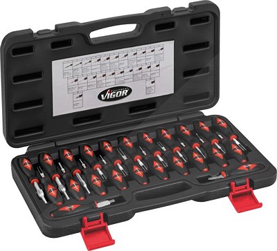 Vigor Entriegelungswerkzeug, Flach-/Rundstecker [Hersteller-Nr. V4451] Image