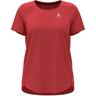 ODLO Damen T-shirt s/s crew neck ZEROWEIG, Größe L in Rot