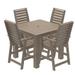 Glennville 5 Piece Counter Dining Set