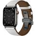 YuiYuKa Compatible with Leather Apple Watch Bands 44mm 38mm 40mm 45mm 42mm 41mm 49mm for Women Men Genuine Leather Replacement Butterfly Buckle Strap for iWatch Series Ultra 8 7 SE 6 5 4 3 2 1 Nike
