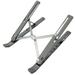 Laptop Stand Laptop Holder Riser Computer Tablet Stand Adjustable Full Silica Gel Aluminum Foldable Portable Holder