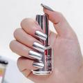 Big Clear! 18ml Metallic Nail Polish 12Color Chrome Mirror Glitter Varnishes Silver Nail Polish