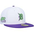 Men's New Era White Detroit Tigers 1984 World Series Side Patch 59FIFTY Fitted Hat