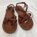 American Eagle Outfitters Shoes | American Eagle Brown Sandals | Color: Brown | Size: 8