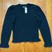 Anthropologie Sweaters | Anthropologie Nwt Gorgeous Sweater. Merino And Alpaca | Color: Black | Size: S