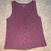 American Eagle Outfitters Tops | American Eagle Tank Top | Color: Brown/Purple | Size: S