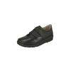 Klettschuh NATURAL FEET "Kletter Stockholm", Damen, Gr. 39, schwarz, Rindsleder, Synthetik, casual, Schuhe Klettschuh, mit bequemer J-Weite
