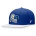 Men's Fanatics Branded Royal/White Los Angeles Dodgers Heritage Patch Fitted Hat