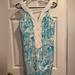 Lilly Pulitzer Dresses | Lily Pulitzer Shift Dress Blue And White Pattern Size 6 | Color: Blue/White | Size: 6