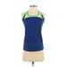 Nike Active Tank Top: Blue Activewear - Women's Size X-Small