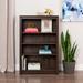 Lark Manor™ Alyrah 77" H x 31.5" W Standard Bookcase Wood in Brown | 77 H x 31.5 W x 13 D in | Wayfair 51586BAC99E44BB6B784CD1F389DB086