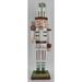 The Holiday Aisle® Candy Cane Nutcracker Wood in Brown | 13.75 H x 3.25 W x 4.5 D in | Wayfair A549BD50AFE54B5A9B7A38CCE7C1520B