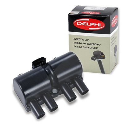 Delphi Zündspule [Hersteller-Nr. CE10001-12B1] für Opel, Vauxhall Image