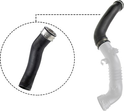 Gates Ladeluftschlauch [Hersteller-Nr. 09-0182] für BMW Image