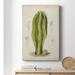 Union Rustic Antique Cactus VI - Wrapped Canvas Painting Canvas, Solid Wood in Brown/Green | 12 H x 8 W x 1 D in | Wayfair