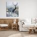 Stupell Industries Woodland Wildlife Deer Portrait Giclee Art By Stellar Design Studio Canvas in White | 48 H x 36 W x 1.5 D in | Wayfair