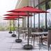 Arlmont & Co. Molinari 5' 6" Market Umbrella in Red | 90 H x 90 W x 90 D in | Wayfair F6D9A2825E32488E90F4E8E8D6385CF0