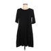 Old Navy Casual Dress - A-Line: Black Solid Dresses - Women's Size Medium