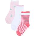 Sterntaler - Socken Vichykaro 3Er-Pack In Koralle, Gr.19-22