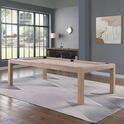 Olivia Driftwood Ash 7ft Billiard Slate Pool Table with Dining TOP