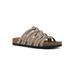 Women's Hamza Casual Sandal by White Mountain in Wood Suede (Size 10 M)