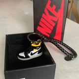 Nike Accessories | Air Jordan Keychain. New In Box. Yellow And Black Air Jordan’s | Color: Black/Yellow | Size: Os
