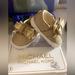 Michael Kors Shoes | Michael Kors K Size 1 Glitter Slip On Shoes | Color: Gold/Tan | Size: 1bb