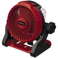 Standventilator EINHELL Power X-Change Akku-Ventilator GE-CF 18/2200 Li, rot, B:20,3cm H:27cm T:28cm, Ventilatoren, Lieferung ohne Akku und Ladegerät