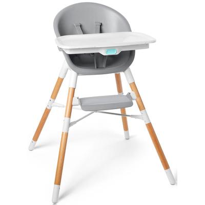 Hochstuhl SKIP HOP "4in1", Baby, Gr. B/H/T: 61cm x 92cm x 52cm, weiß, Massivholz, Kunststoff, Metall, Stühle Hochstuhl