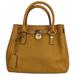 Michael Kors Bags | Michael By Michael Kors Hamilton Caramel Sm/Med Bag Top Handle Detachable Strap | Color: Brown/Tan | Size: Os