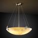 Justice Design Group Clouds 21 Inch Large Pendant - CLD-9621-35-MBLK