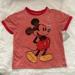 Disney Shirts & Tops | Disney | Mickey Mouse Tee Shirt | Color: Black/Red | Size: Xxs 2/3