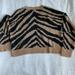American Eagle Outfitters Sweaters | American Eagle Outfitters Women’s Brown Pullover Sweater Size Xs. | Color: Black/Tan | Size: Xs