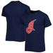 Youth Soft as a Grape Navy Cleveland Indians Cooperstown Collection T-Shirt