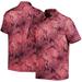 Men's Tommy Bahama Maroon Boston College Eagles Coast Luminescent Frond Camp IslandZone Button-Up Shirt