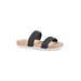 Women's Cliffs Truly Slide Sandal by Cliffs in Black Smooth (Size 6 1/2 M)