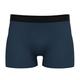 Odlo Herren Laufshorts mit Innenhose ESSENTIALS 3 INCH, blue wing teal - black, M