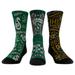 Unisex Rock Em Socks Slytherin Harry Potter Three-Pack Crew Set