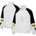 Men's adidas White Juventus Football Icon Raglan Quarter-Zip Top