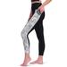 Women's Certo Black Pittsburgh Steelers High Waist Logo Two-Pocket Leggings