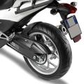 Enjoliveur de roue arrière GIVI en ABS, noir pour les modèles Triumph Tiger 800 (voir description)