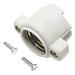 General 00409 - Porcelain Medium Screw (E26) Base Socket 2-Hole Mount (LH0409)