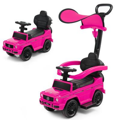 3 in 1 Ride on Push Car Mercedes Benz G350 Stroller Sliding Car