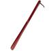 Rebrilliant Solid Beech Wood Convenient Shoe Horn Solid Wood in Red | 23.5 H x 4 W x 1.55 D in | Wayfair 88EA798ECB534B71B6CD6626BEA56542