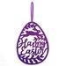 JeashCHAT Easter Hanging Eggs Door Decorations Happy Easter Ornaments Favors Supplie clearance